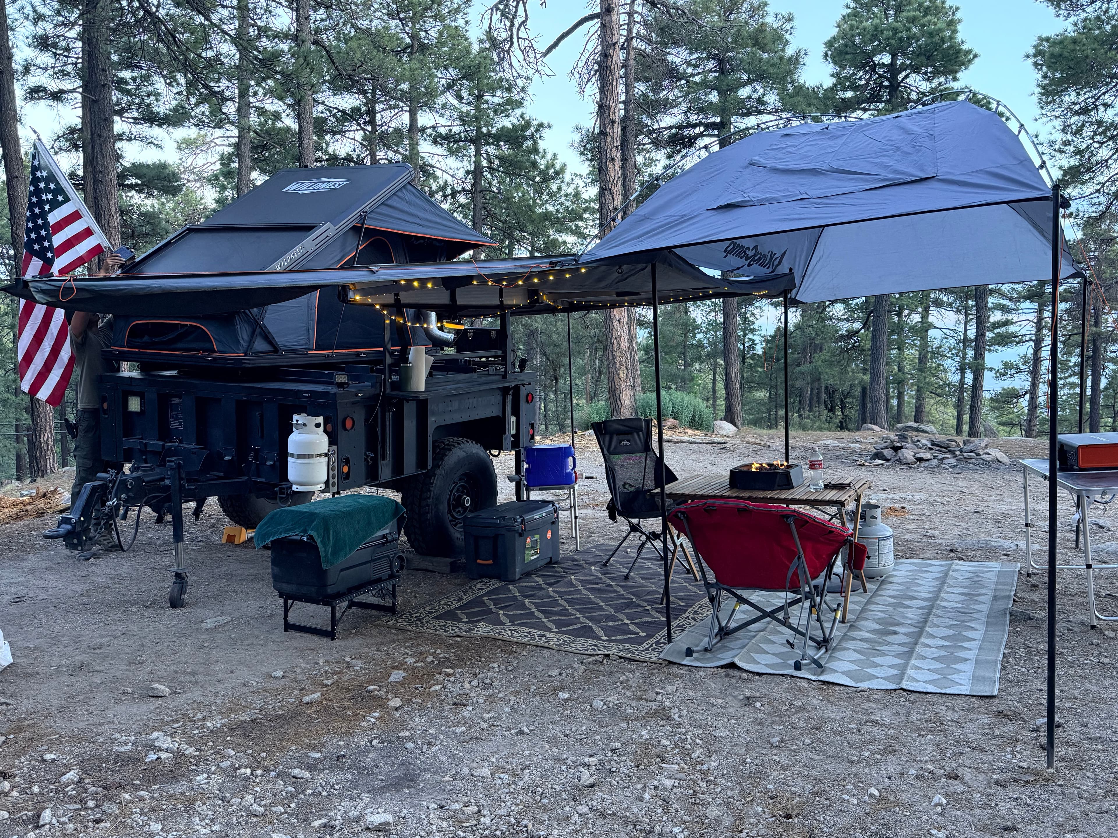 Camp 1 with Lights